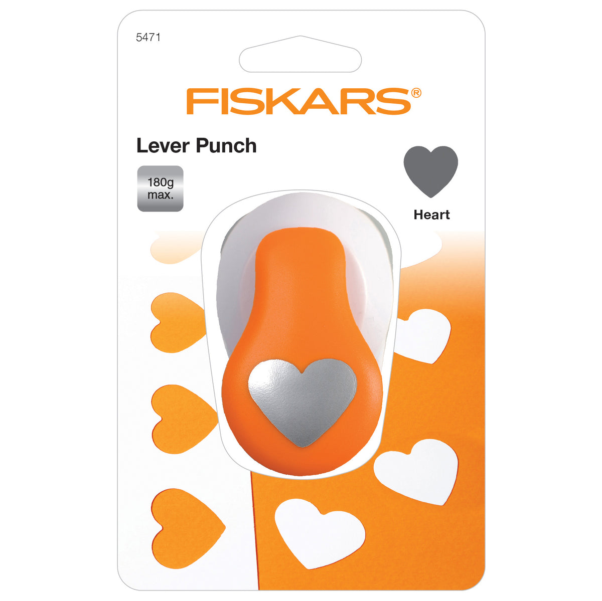 Fiskars heart lever punch
