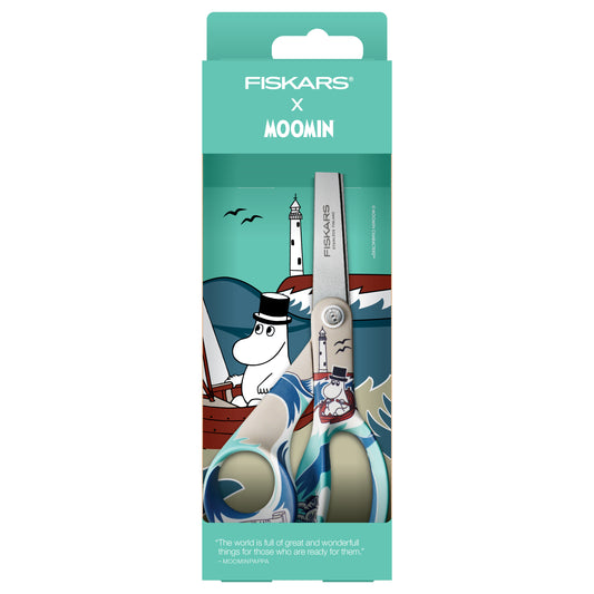 Fiskars Moomin 21cm scissors with Moominpappa design