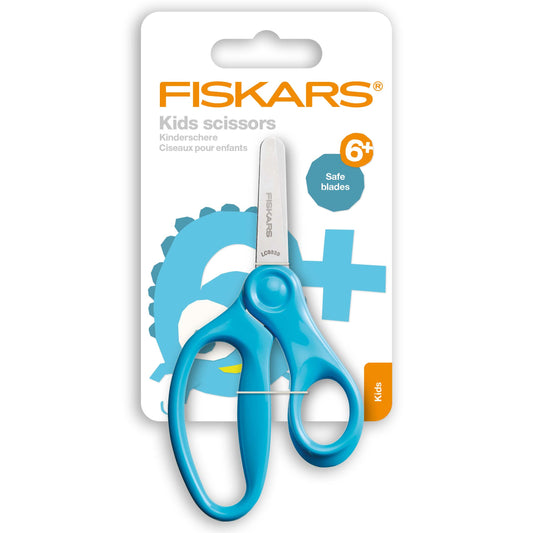 Fiskars turquoise 13cm kids scissors