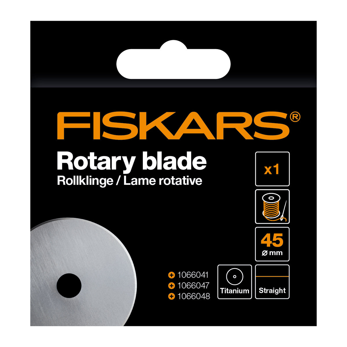 Fiskars 45mm titanium rotary blade