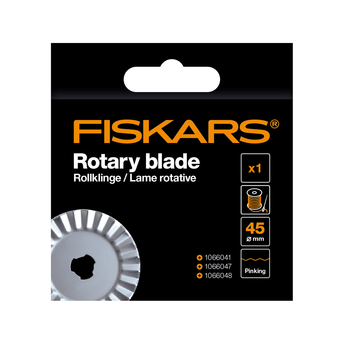Fiskars 45mm pinking rotary blade