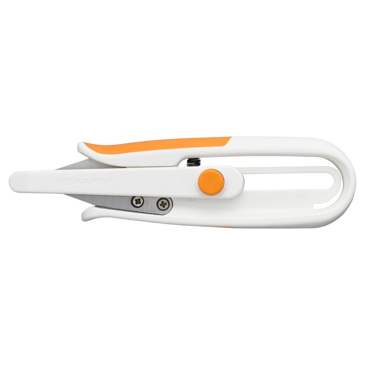 Fiskars spring-action thread snips with SoftGrip handle