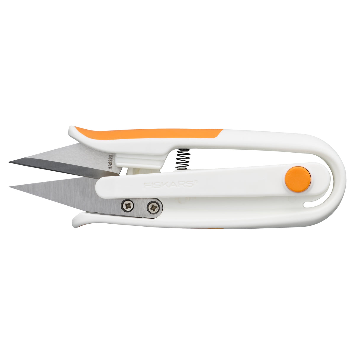 Fiskars spring-action thread snips with SoftGrip handle