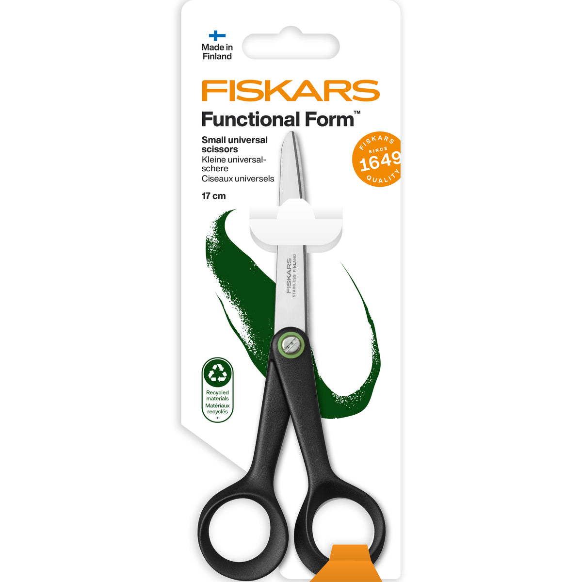 Fiskars ReNew universal scissors 17cm