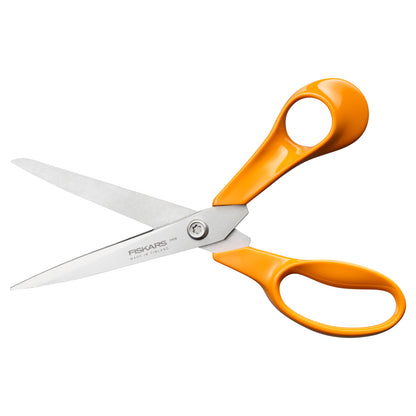 Fiskars Classic 21cm scissors with orange handles