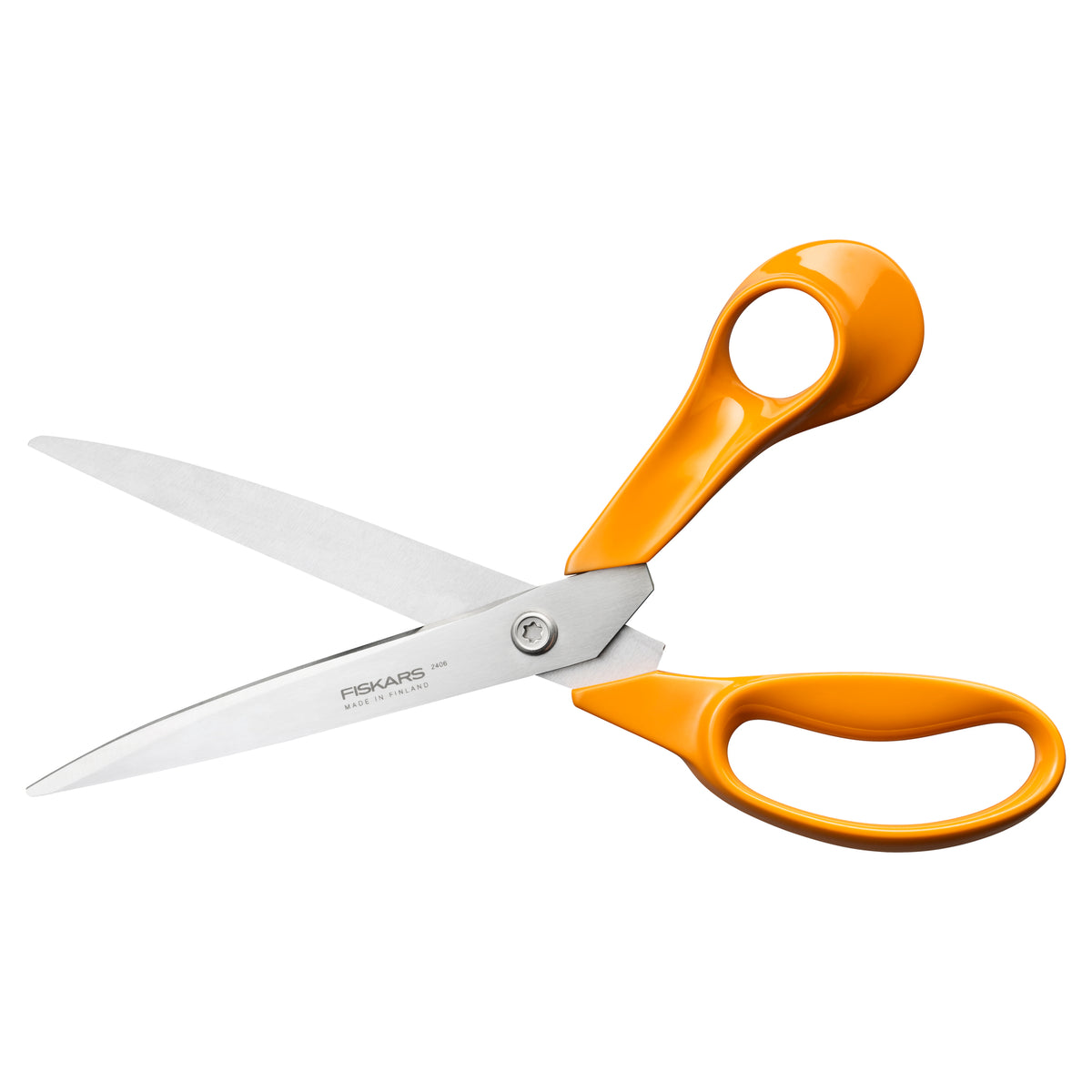 Fiskars Classic 25cm large scissors with orange handles