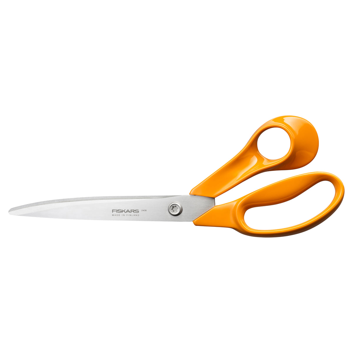 Fiskars Classic 25cm large scissors with orange handles