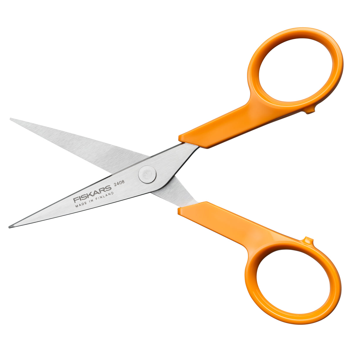 Fiskars Classic 13cm needlework scissors with orange handles