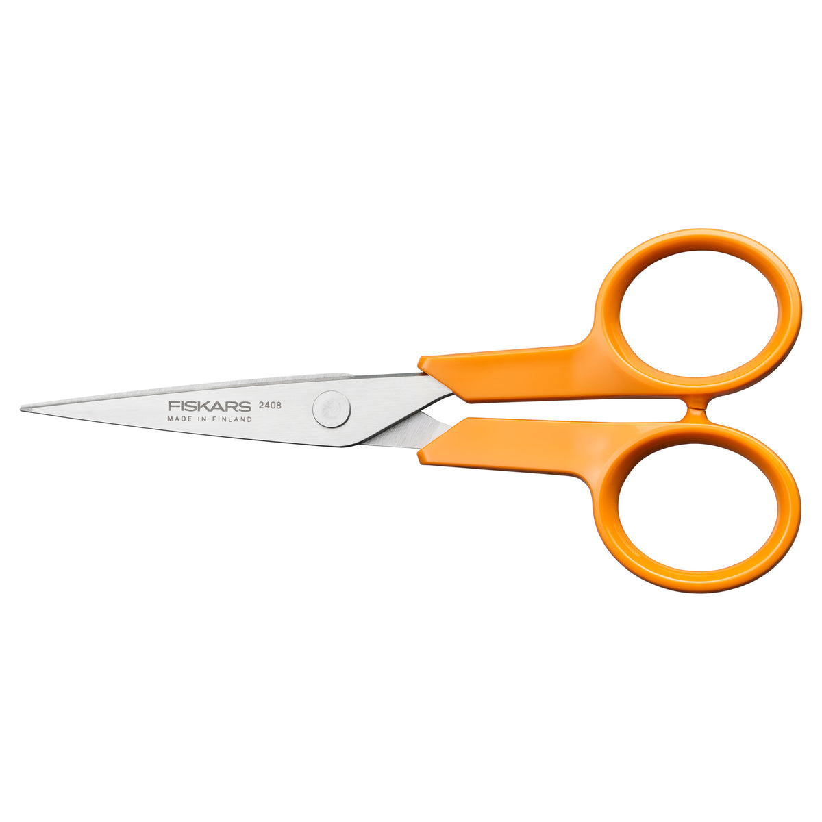 Fiskars Classic 13cm needlework scissors with orange handles