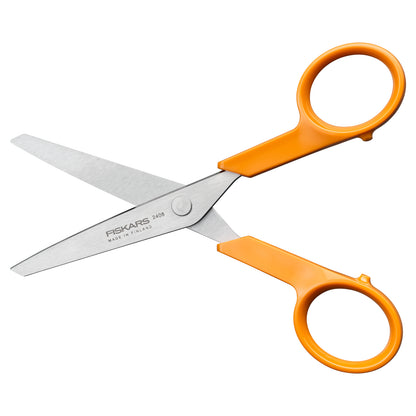 Fiskars Classic 13cm hobby scissors with orange handles