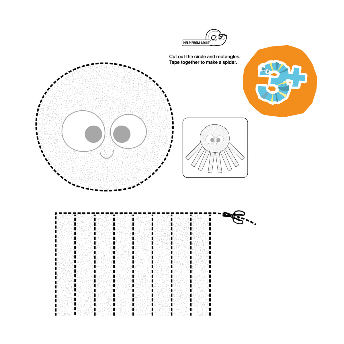 Fiskars training kids scissors with activity book