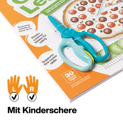Fiskars training kids scissors with activity book
