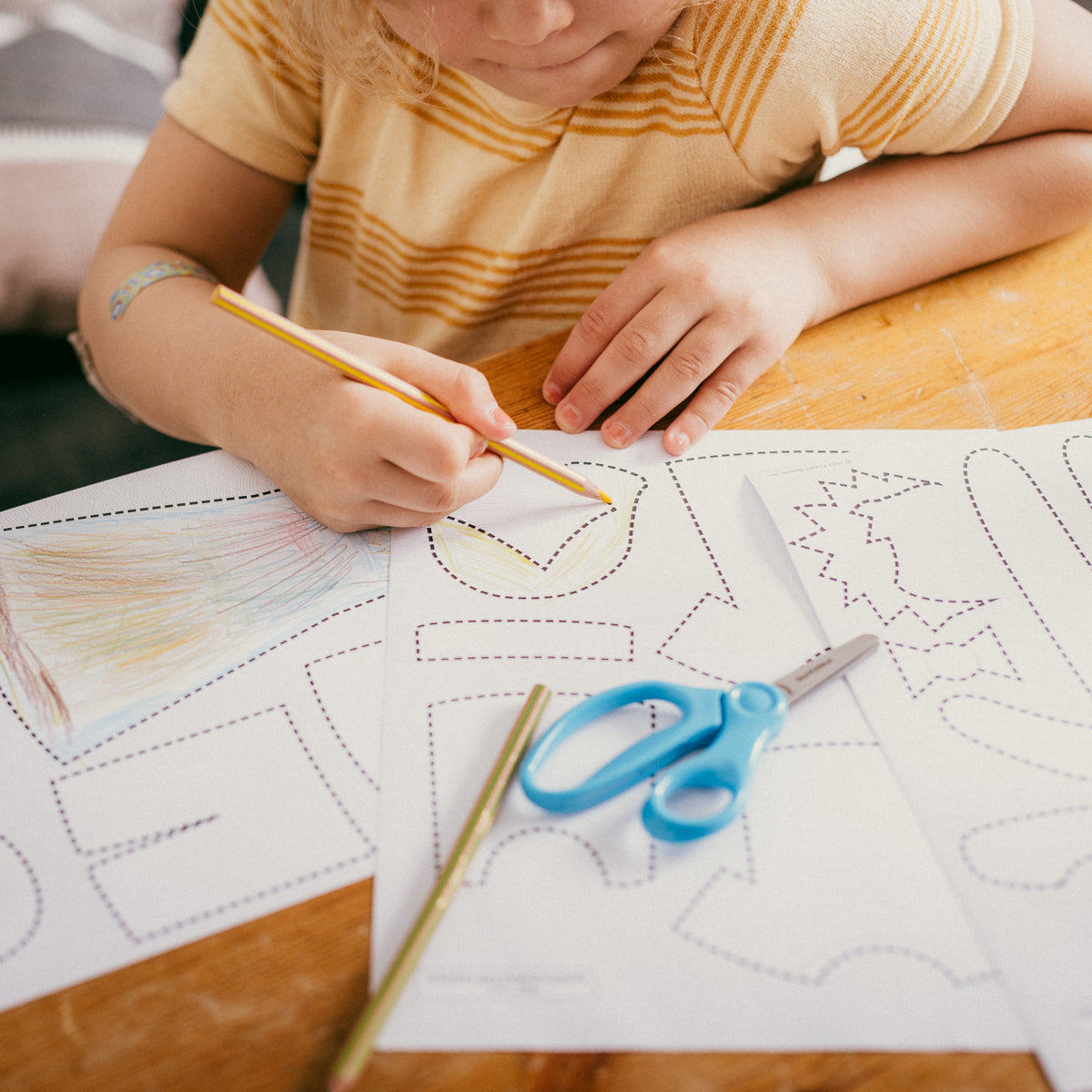 Fiskars kids kids scissors with activity book