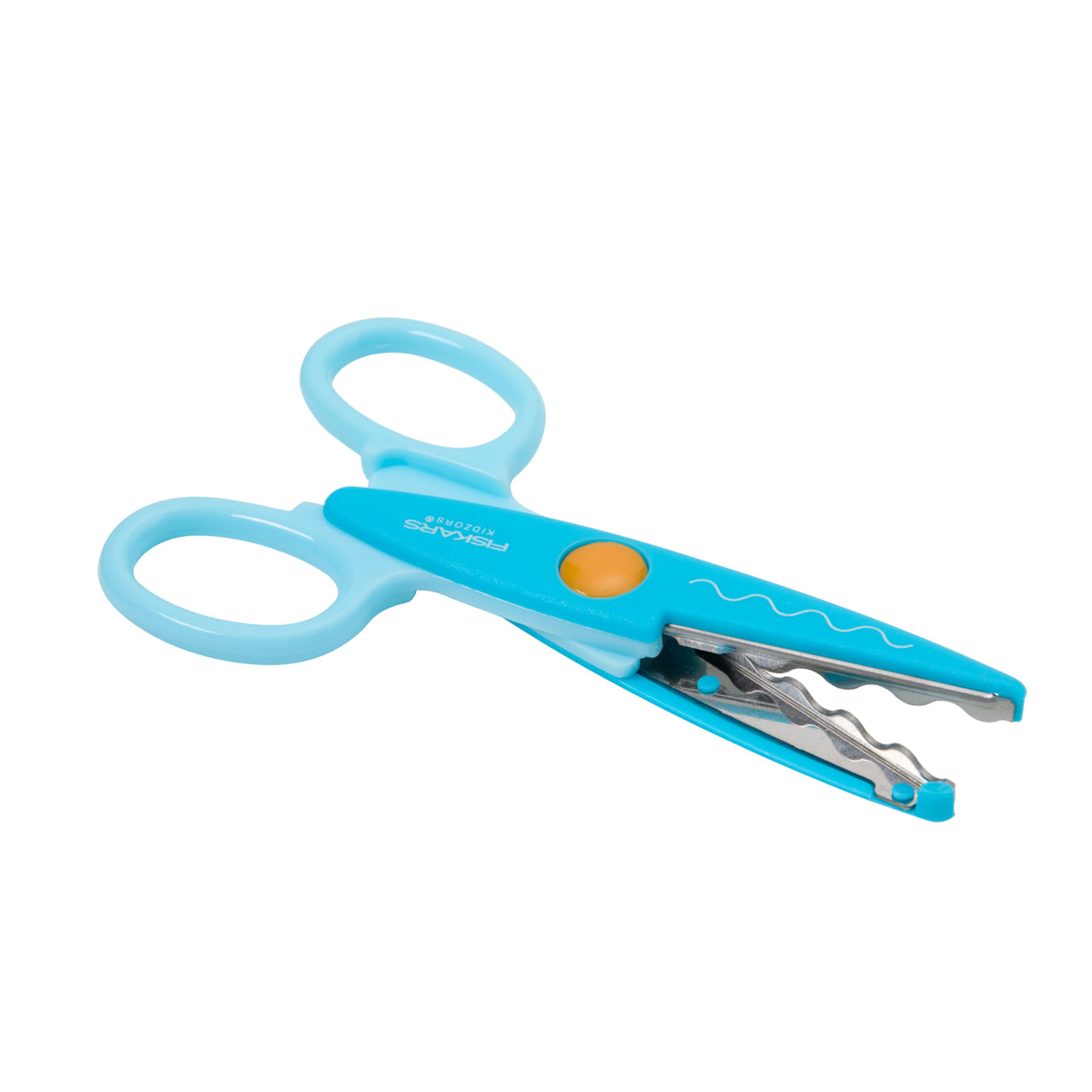 Three Fiskars Kidzors decorative edge scissors