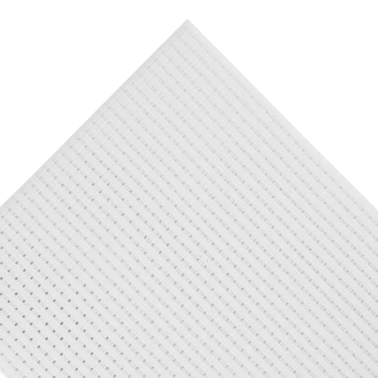 Bolt of white 6 count Binca fabric
