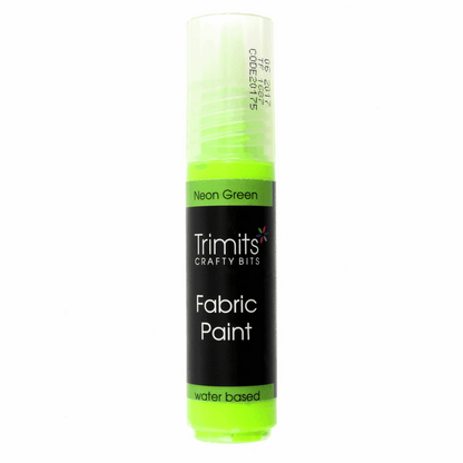 Trimits Fabric Paint Pen 20ml - Neon Green