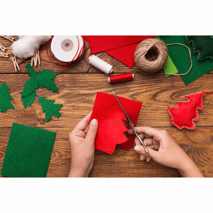 Trimits Assorted Felt Squares 15cm x 15cm (Pack of 42)