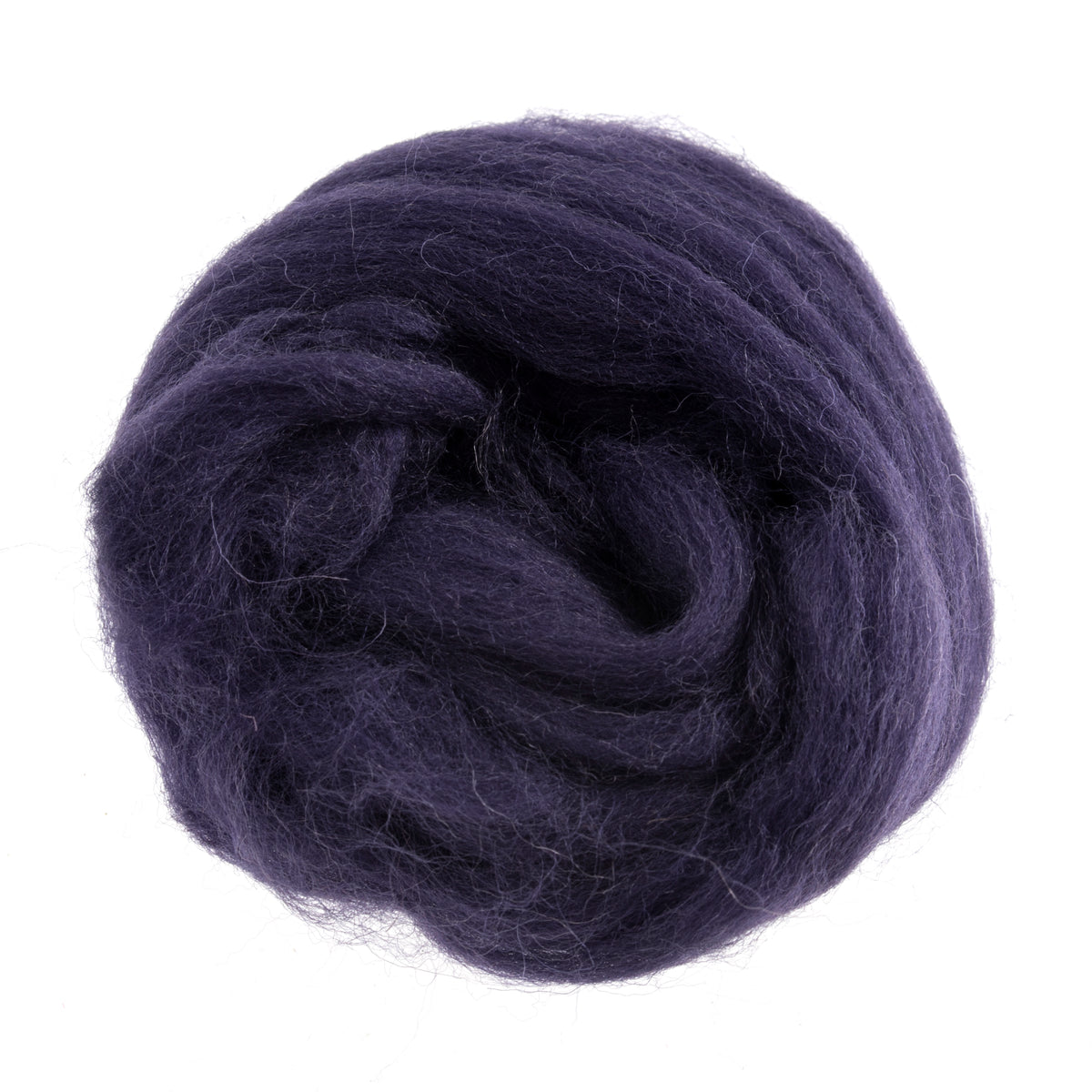 10g bundle of plum wool roving