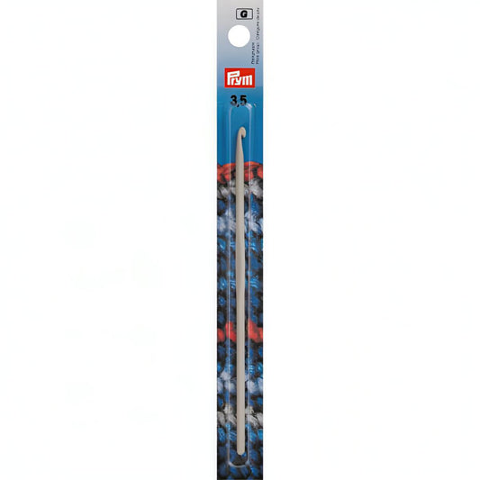 Prym Aluminium Crochet Hook (without Handle) -  Pearl Grey 14cm (3.5mm)
