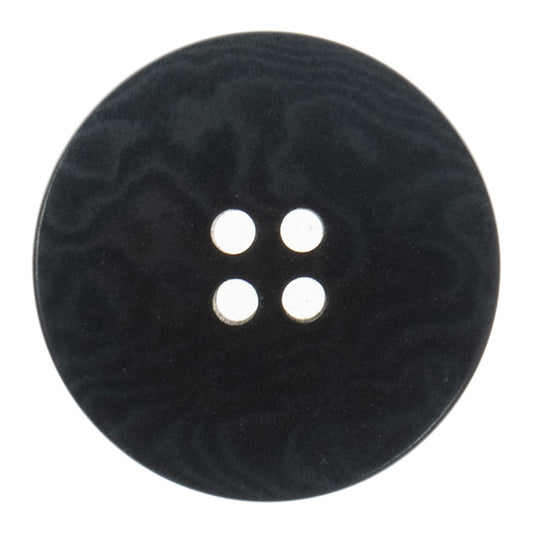 Round slate corozo button with four holes