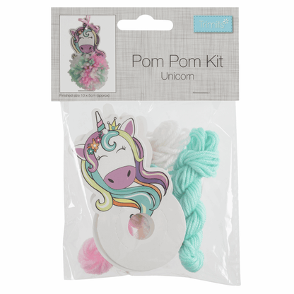 Trimits Pom Pom Decoration Kit - Unicorn