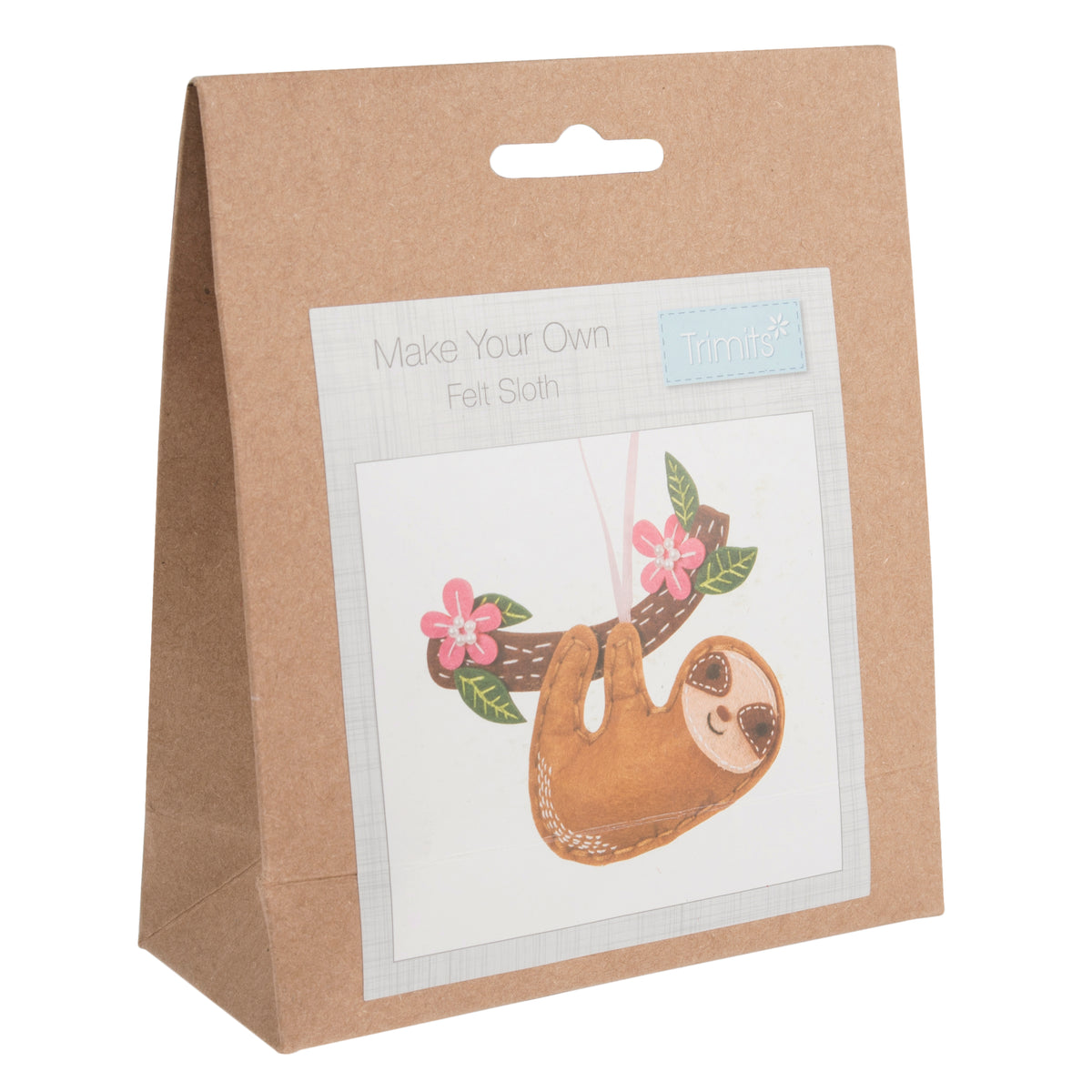 Trimits Felt Decoration Kit - Sloth