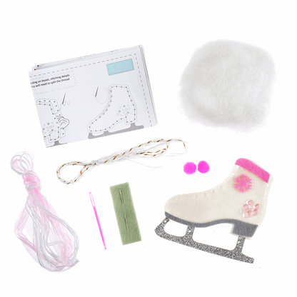 Trimits Felt Decoration Kit - Ice Skate