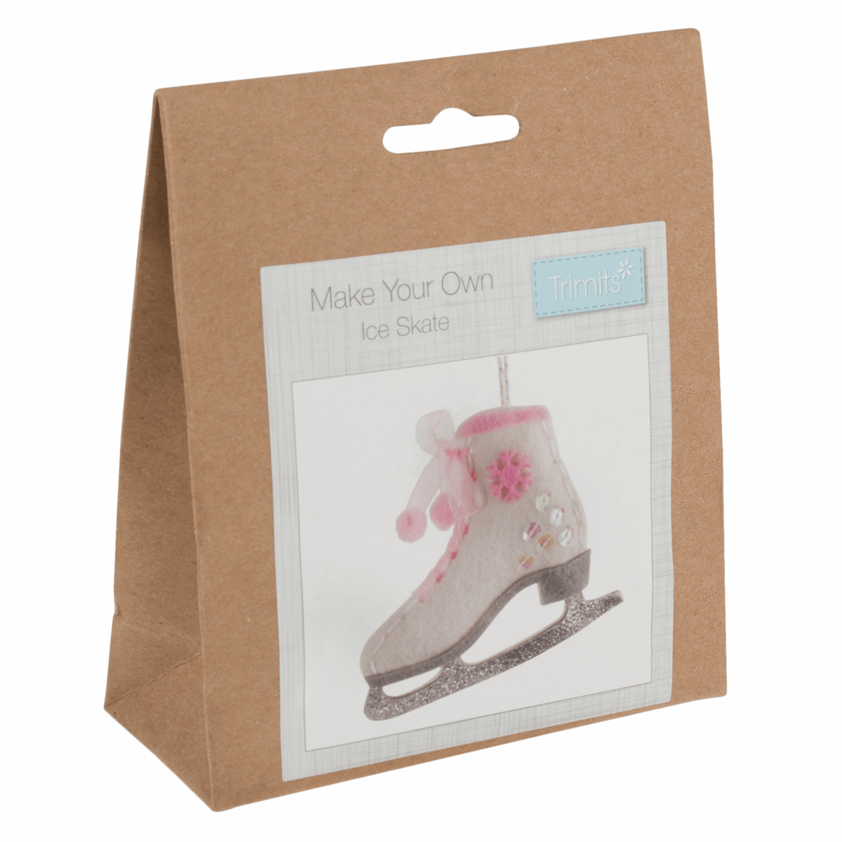 Trimits Felt Decoration Kit - Ice Skate