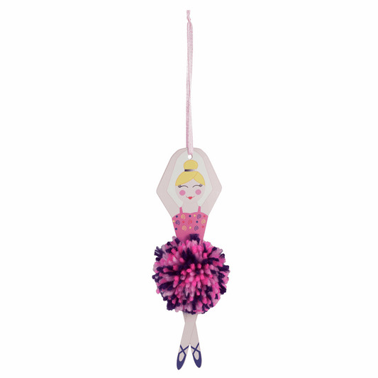 Trimits Christmas Sugar Plum Fairy Pom Pom Decoration Kit