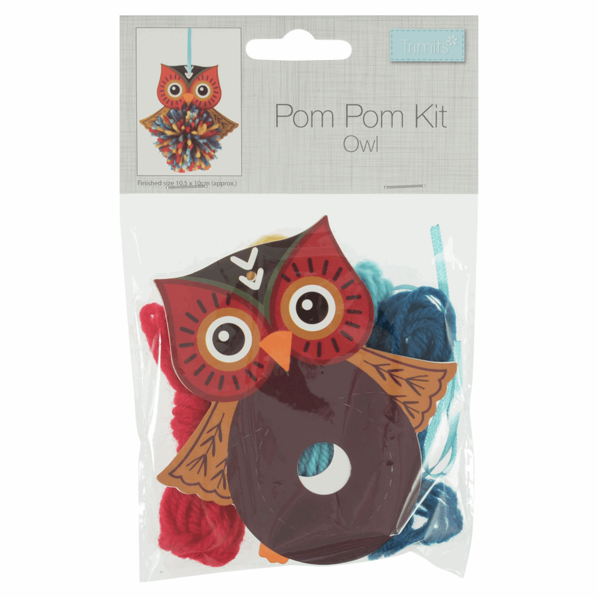 Trimits Pom Pom Decoration Kit - Owl