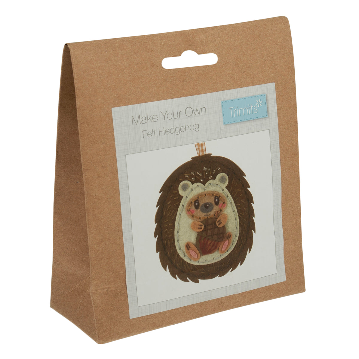Trimits Felt Decoration Kit - Hedgehog