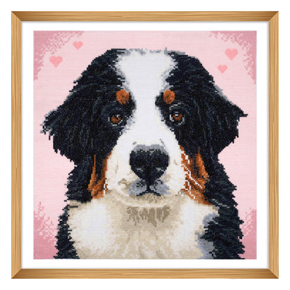 Finished woof counted cross stitch design