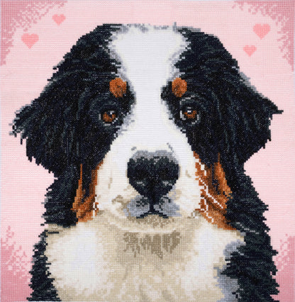 Finished woof counted cross stitch design