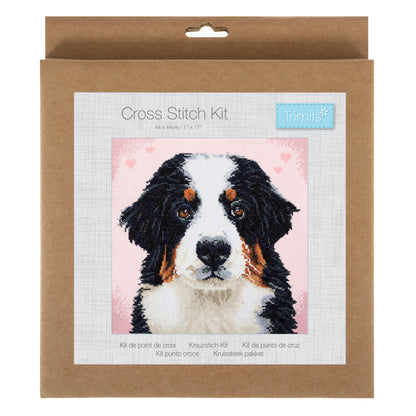 Finished woof counted cross stitch design