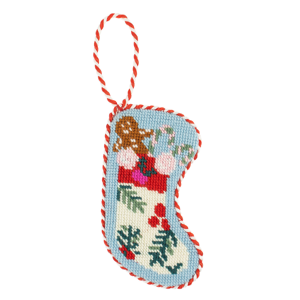 Trimits Christmas stocking tapestry decoration kit