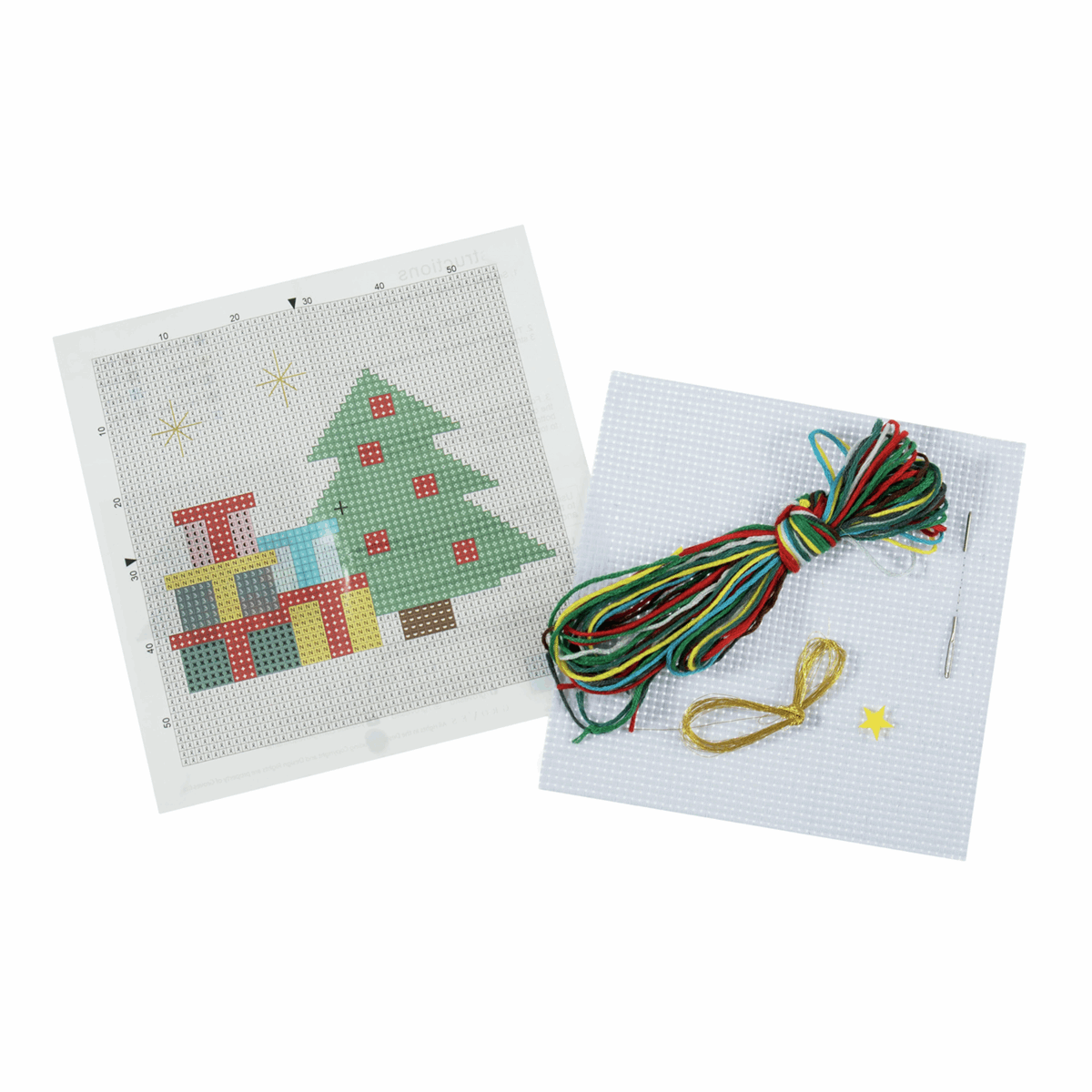 Trimits Counted Cross Stitch Kit - Christmas Presents