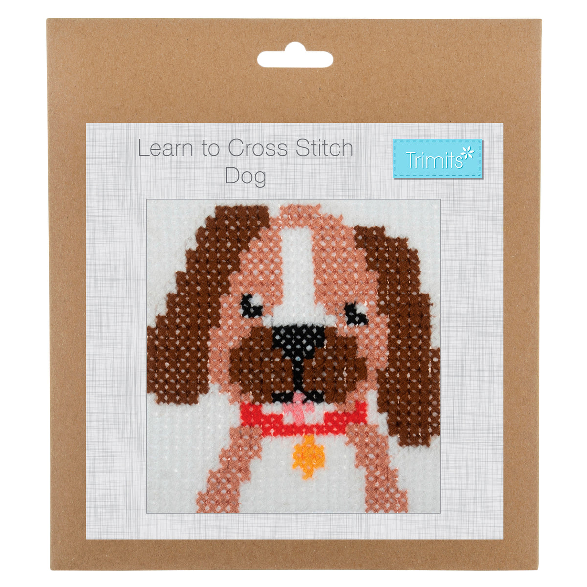 Trimits Counted Cross Stitch Kit - Dog