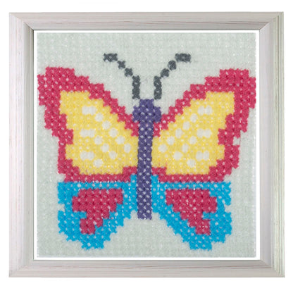 Butterfly counted cross stitch kit