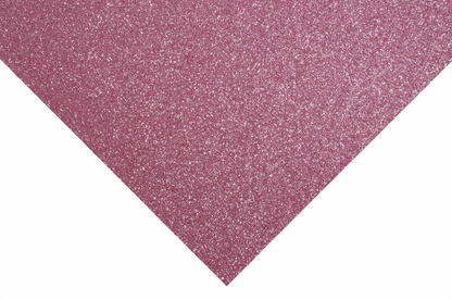 Trimits Glitter Felt Sheets - Light Pink 30 x 23cm (Pack of 10)
