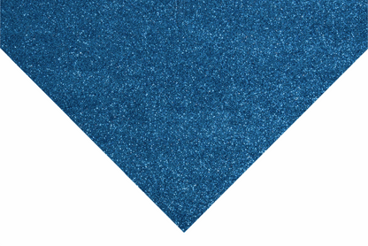 Trimits Glitter Felt Sheets - Royal Blue 30 x 23cm (Pack of 10)