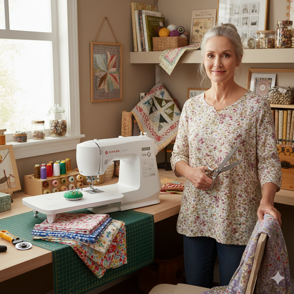 Singer C5655 Sewing Machine - inc. Extension Table - Latest 2026 model year