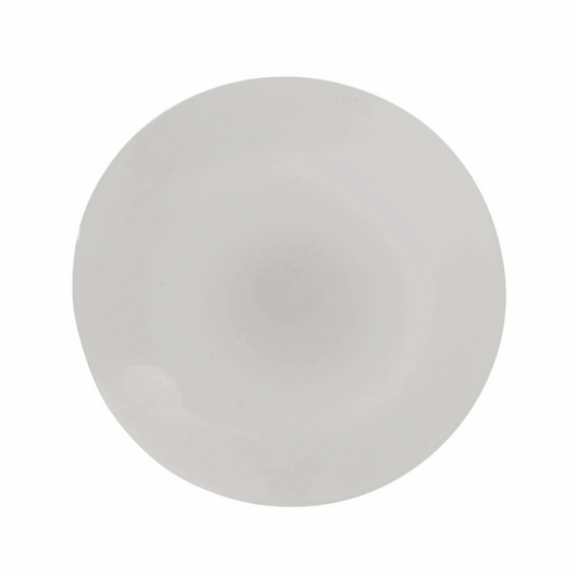 Hemline Round White Button - 13.75mm (Pack of 5)