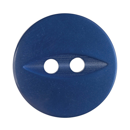 Hemline Buttons 16.25mm Style A - Card of 5 - Royal Blue