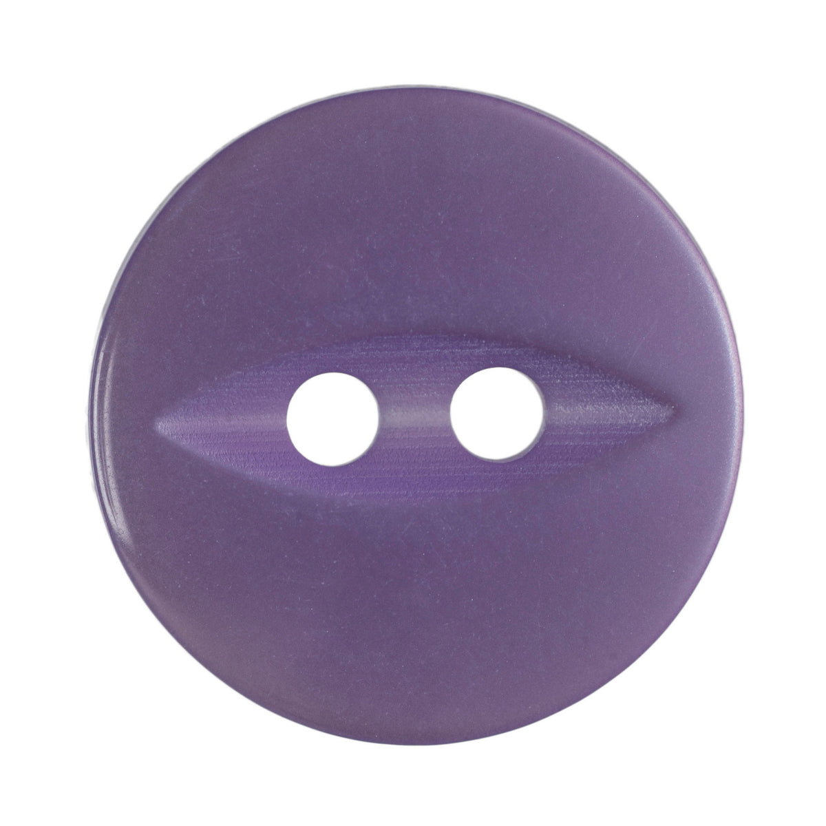 Hemline Buttons 16.25mm Style A - Card of 5 - Lilac