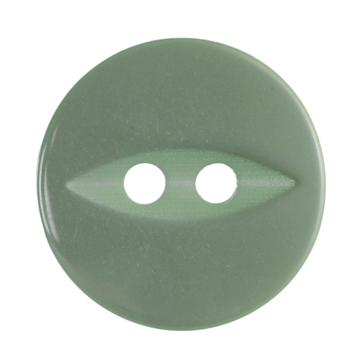 Hemline Buttons 16.25mm Style A - Card of 5 - Lime Green