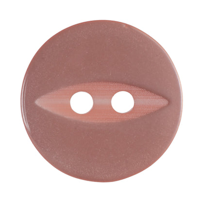 Hemline Buttons 16.25mm Style A - Card of 5 - Pink