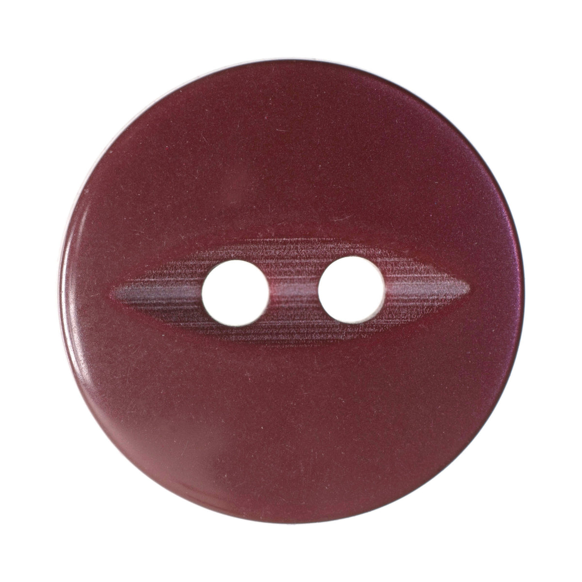 Hemline Buttons 16.25mm Style A - Card of 5 - Wine