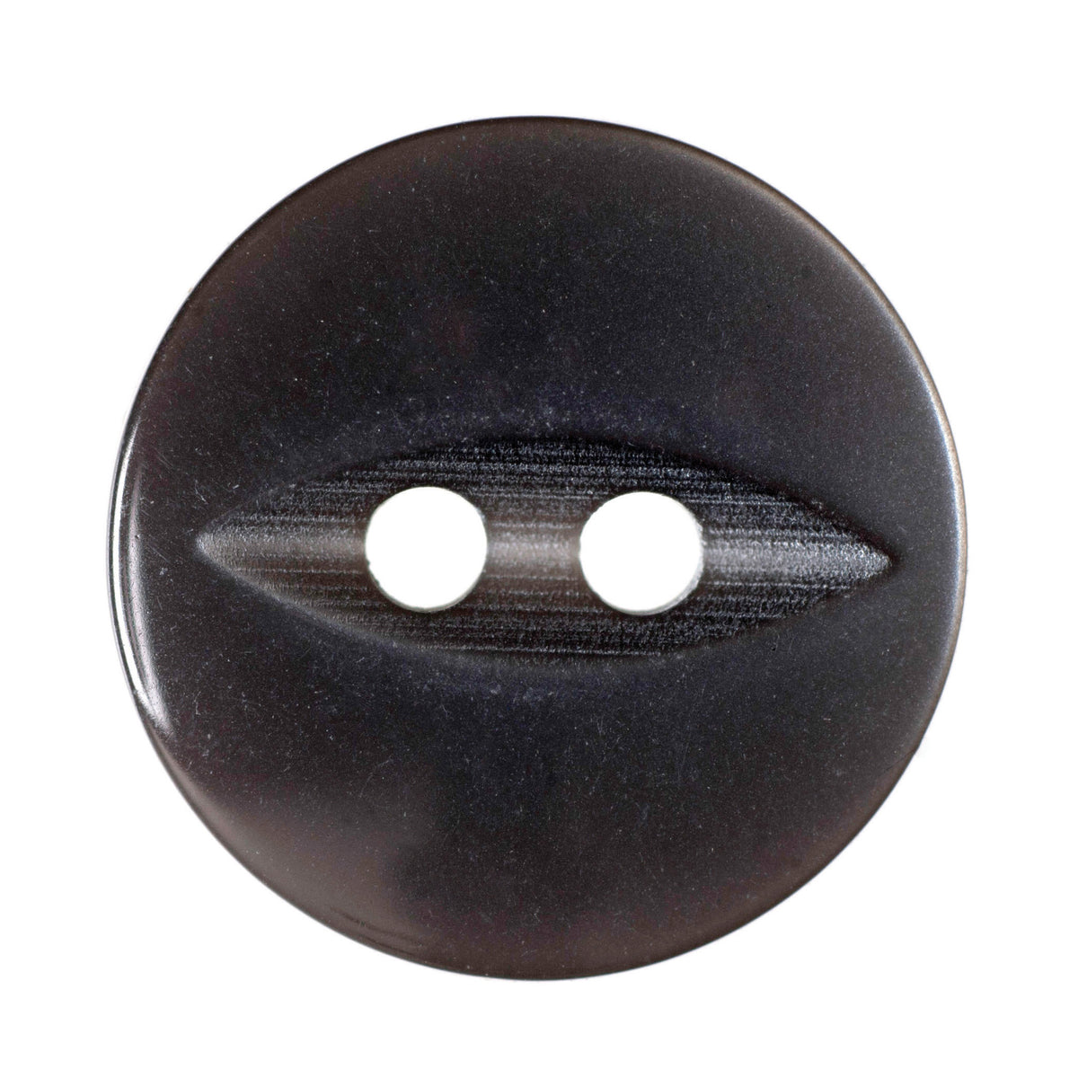 Hemline Buttons 16.25mm Style A - Card of 5 - Grey