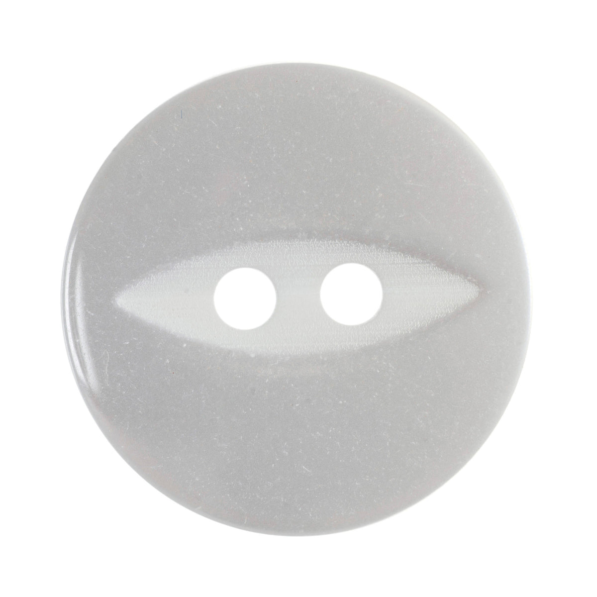 Hemline Buttons 18.75mm Style A - Card of 4 - White