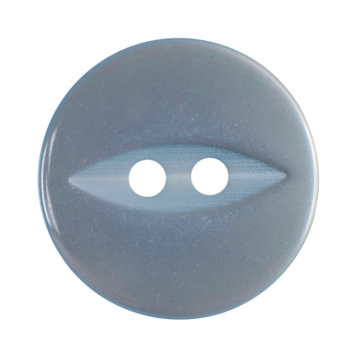 Hemline Buttons 18.75mm Style A - Card of 4 - Baby Blue